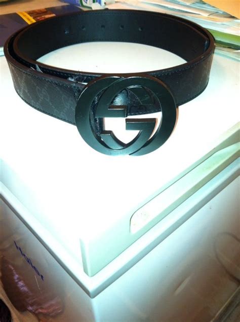 gucci belt 121282 3959 80 82|GG Supreme Beige And Blue Belt With G Buckle.